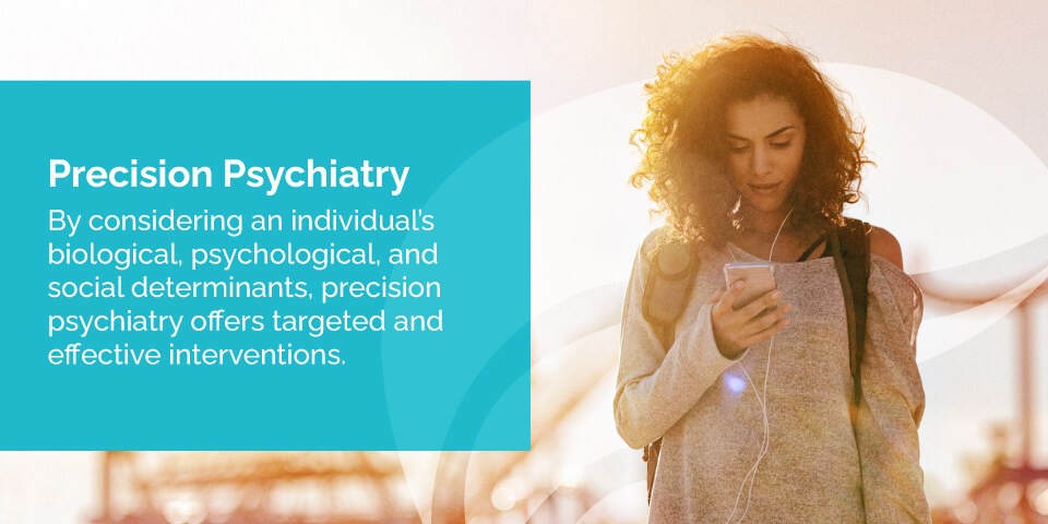 Precision Psychiatry: By considering an individual’s biological, psychological, and social determinants, precision psychiatry offers targeted and effective interventions.